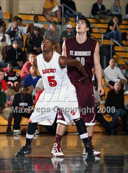 Thumbnail 1 in Sagemont vs Saint Benedicts (City of Palms Classic) photogallery.