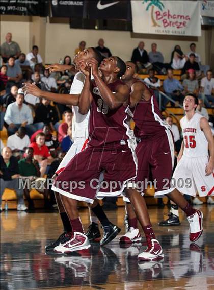 Thumbnail 3 in Sagemont vs Saint Benedicts (City of Palms Classic) photogallery.