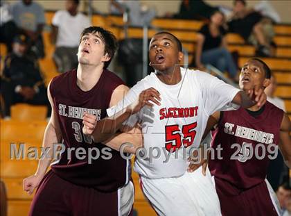 Thumbnail 1 in Sagemont vs Saint Benedicts (City of Palms Classic) photogallery.