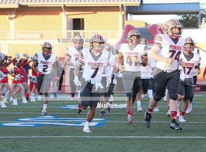 Thumbnail 1 in Pioneer vs Liberty Hill (UIL 5A D2 Quarterfinal Playoff) photogallery.