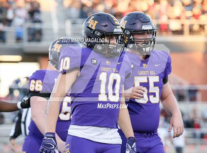 Thumbnail 3 in Pioneer vs Liberty Hill (UIL 5A D2 Quarterfinal Playoff) photogallery.