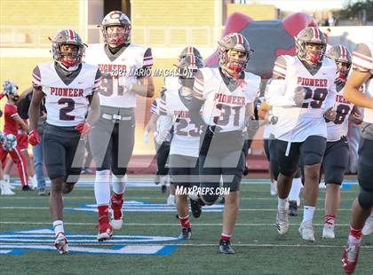 Thumbnail 2 in Pioneer vs Liberty Hill (UIL 5A D2 Quarterfinal Playoff) photogallery.