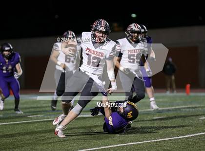 Thumbnail 2 in Pioneer vs Liberty Hill (UIL 5A D2 Quarterfinal Playoff) photogallery.