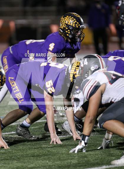 Thumbnail 1 in Pioneer vs Liberty Hill (UIL 5A D2 Quarterfinal Playoff) photogallery.