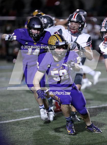Thumbnail 2 in Pioneer vs Liberty Hill (UIL 5A D2 Quarterfinal Playoff) photogallery.