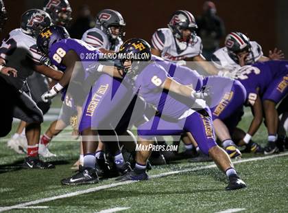 Thumbnail 2 in Pioneer vs Liberty Hill (UIL 5A D2 Quarterfinal Playoff) photogallery.