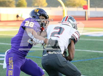 Thumbnail 2 in Pioneer vs Liberty Hill (UIL 5A D2 Quarterfinal Playoff) photogallery.