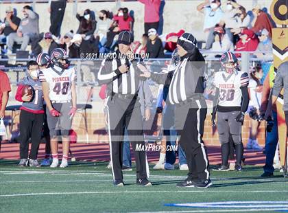 Thumbnail 3 in Pioneer vs Liberty Hill (UIL 5A D2 Quarterfinal Playoff) photogallery.