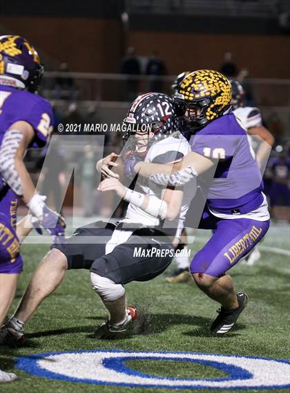 Thumbnail 1 in Pioneer vs Liberty Hill (UIL 5A D2 Quarterfinal Playoff) photogallery.