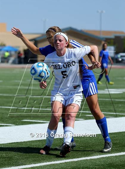 Thumbnail 3 in Del Oro vs Rocklin (CIF SJS D2 Final) photogallery.