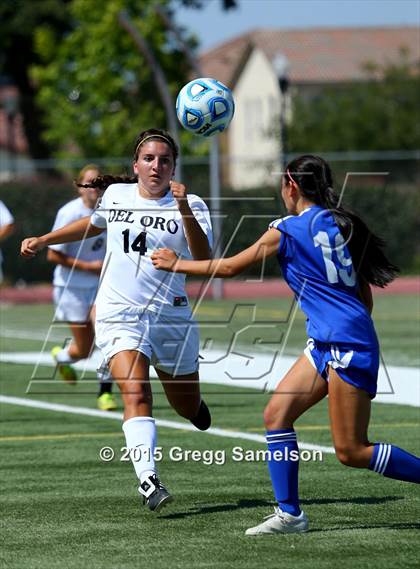 Thumbnail 3 in Del Oro vs Rocklin (CIF SJS D2 Final) photogallery.