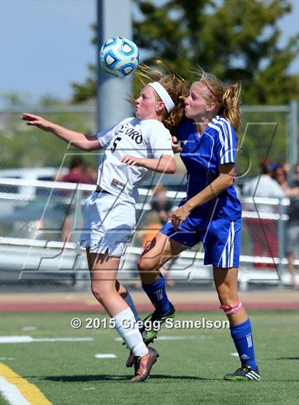 Thumbnail 2 in Del Oro vs Rocklin (CIF SJS D2 Final) photogallery.