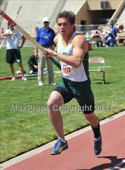 Thumbnail 3 in Sacramento Meet of Champions (Boys Pole Vault) photogallery.