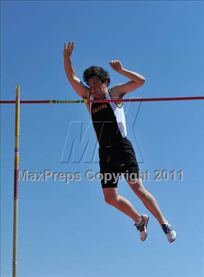 Thumbnail 2 in Sacramento Meet of Champions (Boys Pole Vault) photogallery.