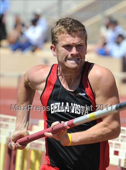 Thumbnail 3 in Sacramento Meet of Champions (Boys Pole Vault) photogallery.