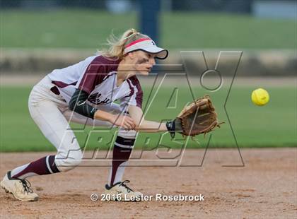 Thumbnail 3 in Hallettsville vs. Santa Gertrudis Academy (UIL 3A Regional Final) photogallery.