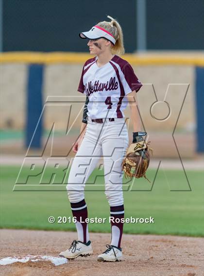 Thumbnail 3 in Hallettsville vs. Santa Gertrudis Academy (UIL 3A Regional Final) photogallery.