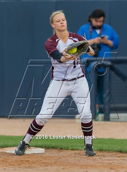 Thumbnail 1 in Hallettsville vs. Santa Gertrudis Academy (UIL 3A Regional Final) photogallery.