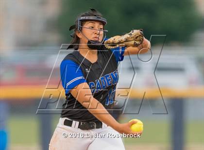 Thumbnail 2 in Hallettsville vs. Santa Gertrudis Academy (UIL 3A Regional Final) photogallery.