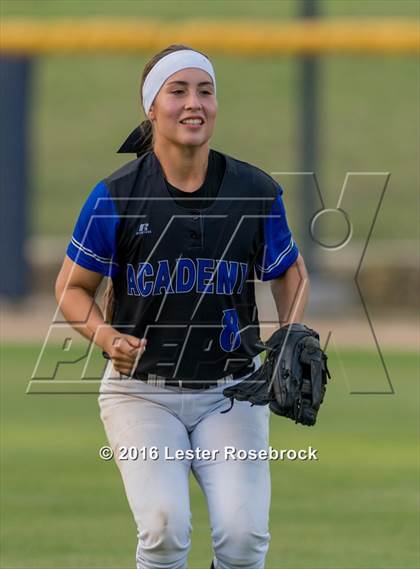 Thumbnail 2 in Hallettsville vs. Santa Gertrudis Academy (UIL 3A Regional Final) photogallery.