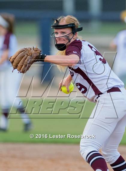 Thumbnail 2 in Hallettsville vs. Santa Gertrudis Academy (UIL 3A Regional Final) photogallery.