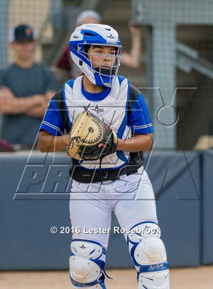 Thumbnail 3 in Hallettsville vs. Santa Gertrudis Academy (UIL 3A Regional Final) photogallery.