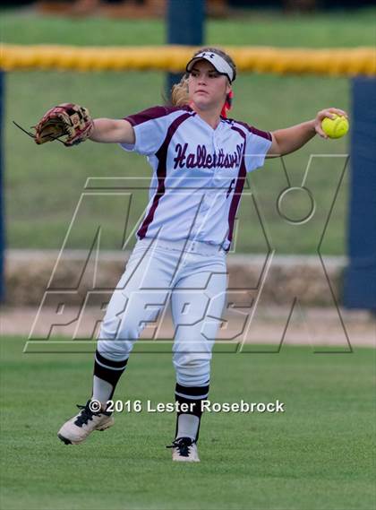 Thumbnail 1 in Hallettsville vs. Santa Gertrudis Academy (UIL 3A Regional Final) photogallery.