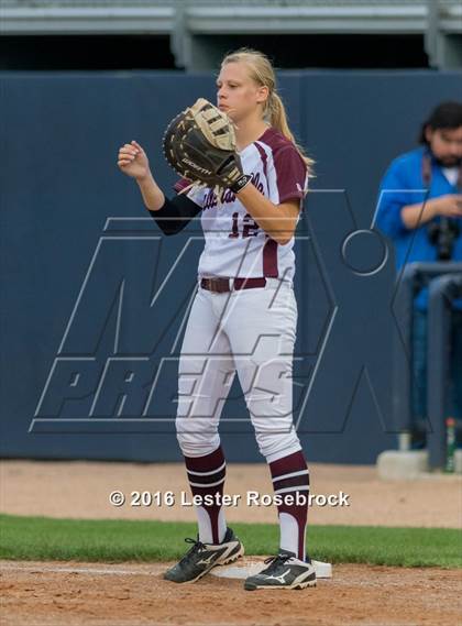 Thumbnail 1 in Hallettsville vs. Santa Gertrudis Academy (UIL 3A Regional Final) photogallery.