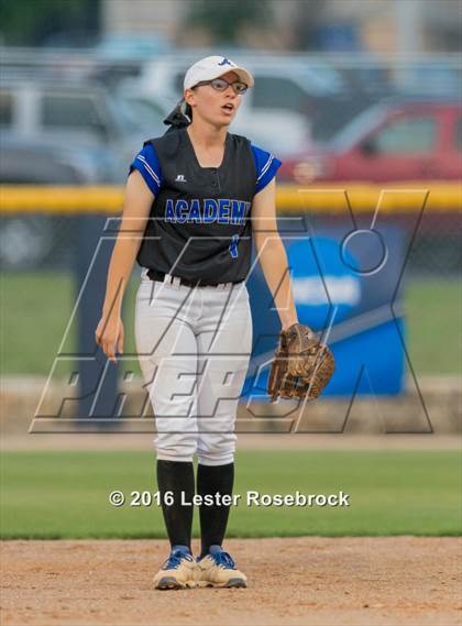 Thumbnail 1 in Hallettsville vs. Santa Gertrudis Academy (UIL 3A Regional Final) photogallery.