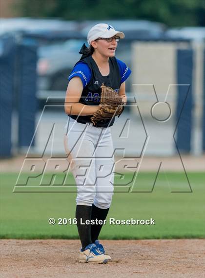 Thumbnail 3 in Hallettsville vs. Santa Gertrudis Academy (UIL 3A Regional Final) photogallery.