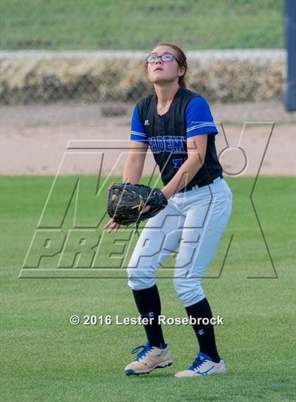 Thumbnail 1 in Hallettsville vs. Santa Gertrudis Academy (UIL 3A Regional Final) photogallery.