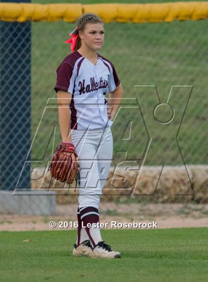 Thumbnail 1 in Hallettsville vs. Santa Gertrudis Academy (UIL 3A Regional Final) photogallery.