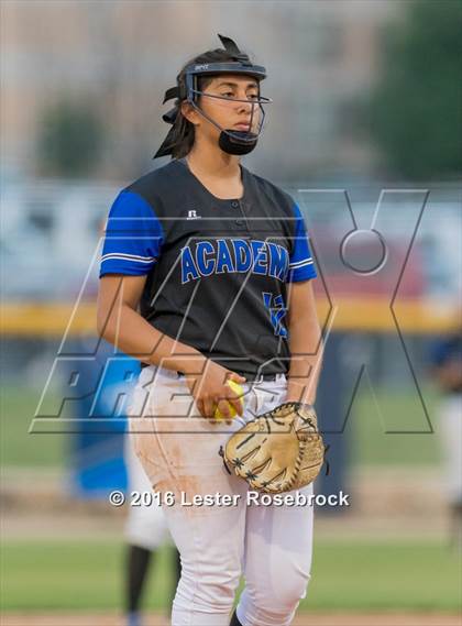 Thumbnail 2 in Hallettsville vs. Santa Gertrudis Academy (UIL 3A Regional Final) photogallery.