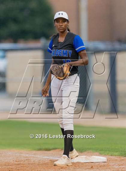 Thumbnail 2 in Hallettsville vs. Santa Gertrudis Academy (UIL 3A Regional Final) photogallery.