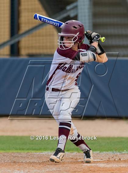 Thumbnail 2 in Hallettsville vs. Santa Gertrudis Academy (UIL 3A Regional Final) photogallery.
