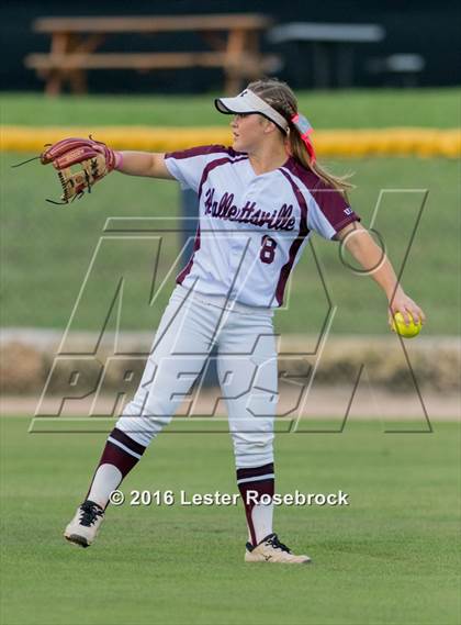 Thumbnail 1 in Hallettsville vs. Santa Gertrudis Academy (UIL 3A Regional Final) photogallery.