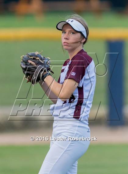 Thumbnail 1 in Hallettsville vs. Santa Gertrudis Academy (UIL 3A Regional Final) photogallery.