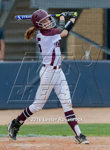 Thumbnail 1 in Hallettsville vs. Santa Gertrudis Academy (UIL 3A Regional Final) photogallery.