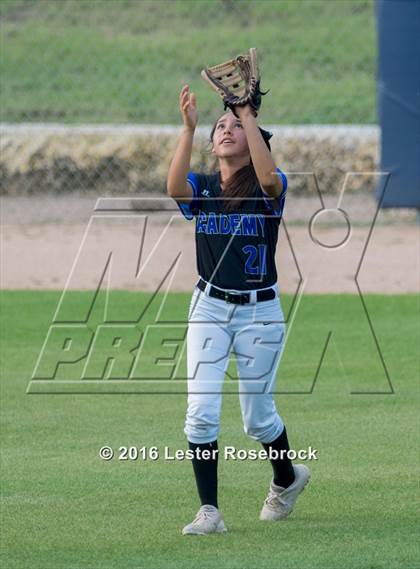 Thumbnail 2 in Hallettsville vs. Santa Gertrudis Academy (UIL 3A Regional Final) photogallery.