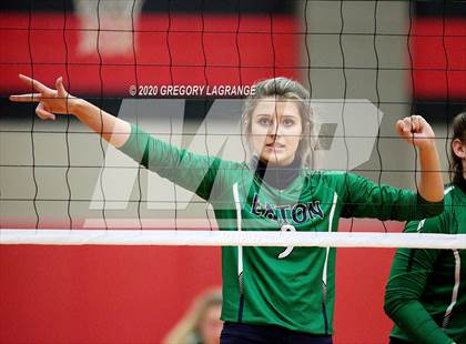 Thumbnail 3 in Guyer vs V.R. Eaton (UIL 6A Regional Semifinal) photogallery.