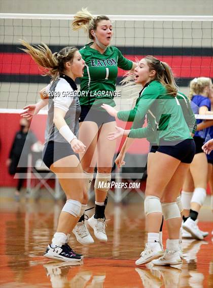 Thumbnail 2 in Guyer vs V.R. Eaton (UIL 6A Regional Semifinal) photogallery.