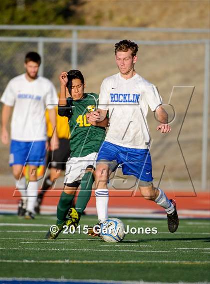 Thumbnail 3 in Tracy vs. Rocklin (CIF SJS D2 Quarterfinal) photogallery.
