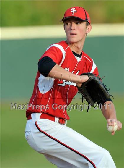 Thumbnail 2 in Marvin Ridge vs. South Point (NCHSAA 3A West Final) photogallery.