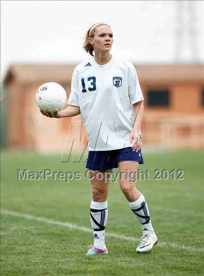 Thumbnail 1 in Columbine vs. Denver East (CHSAA Girls State Soccer Tournament) photogallery.