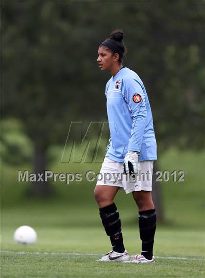 Thumbnail 1 in Columbine vs. Denver East (CHSAA Girls State Soccer Tournament) photogallery.