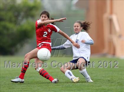 Thumbnail 1 in Columbine vs. Denver East (CHSAA Girls State Soccer Tournament) photogallery.