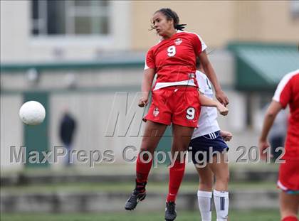 Thumbnail 2 in Columbine vs. Denver East (CHSAA Girls State Soccer Tournament) photogallery.