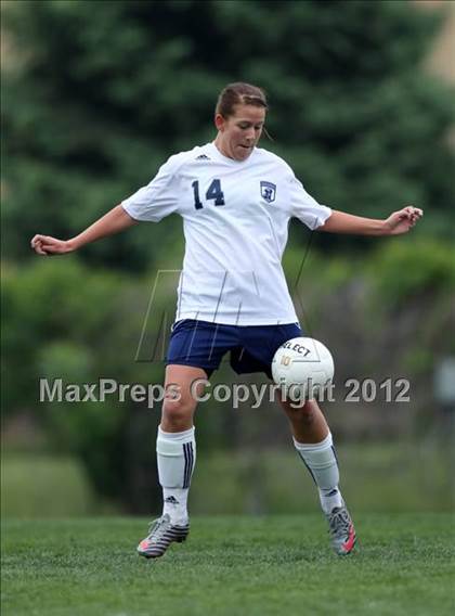 Thumbnail 2 in Columbine vs. Denver East (CHSAA Girls State Soccer Tournament) photogallery.