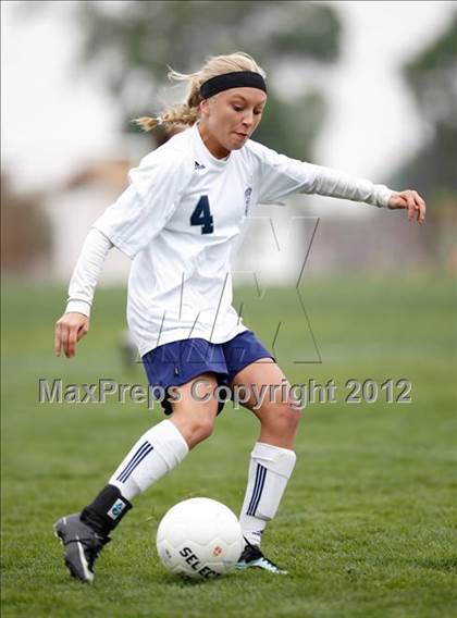 Thumbnail 1 in Columbine vs. Denver East (CHSAA Girls State Soccer Tournament) photogallery.