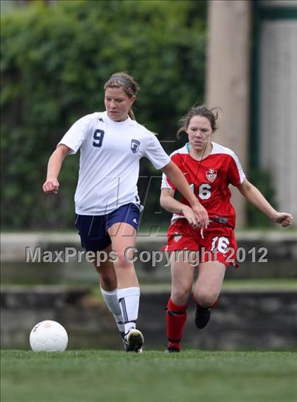 Thumbnail 2 in Columbine vs. Denver East (CHSAA Girls State Soccer Tournament) photogallery.
